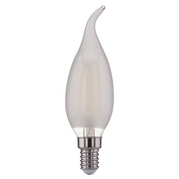 ELEKTROSTANDARD Лампа Свеча на ветру BL112 7W 4200K E14 (CW35 белый матовый) (1/10)