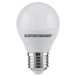 ELEKTROSTANDARD Лампа Mini Classic  LED 7W 4200K E27 матовое стекло (1/10)